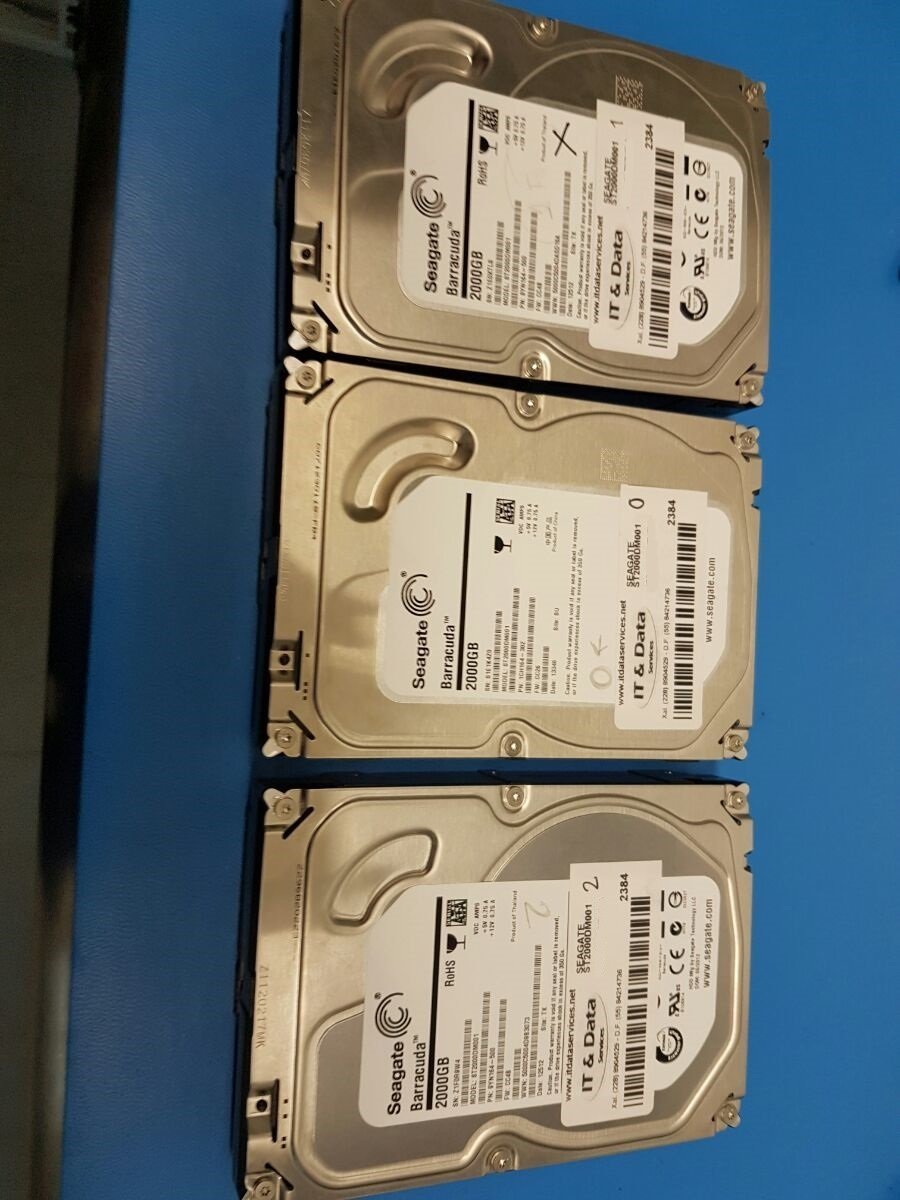 Arreglo de discos en RAID 5 en servidor Citrix